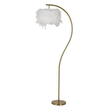 LAMPA PODŁOGOWA PÓŁKOLISTE 60X33X170 cm